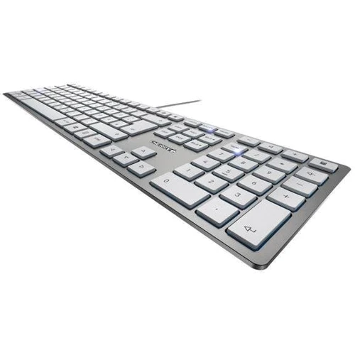 Клавиатура Cherry KC 6000 Slim Silver (JK-1600): Интерфейс подключения USB