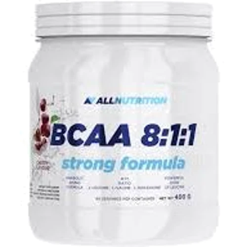 Аминокислота для спорта All Nutrition BCAA 8-1-1 Strong Formula 400 g /40 servings/ Cherry