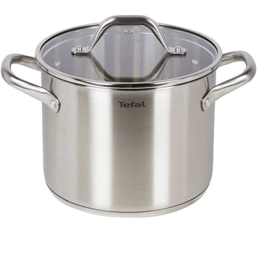 Tefal E825S414: Материал корпуса нержавеющая cталь