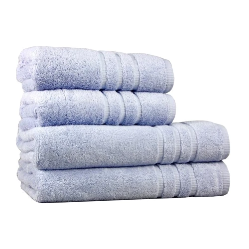 Полотенце Maisonette Micro Touch небесно-сиреневый 70х140 см (8699965114161): Тип махровое полотенце