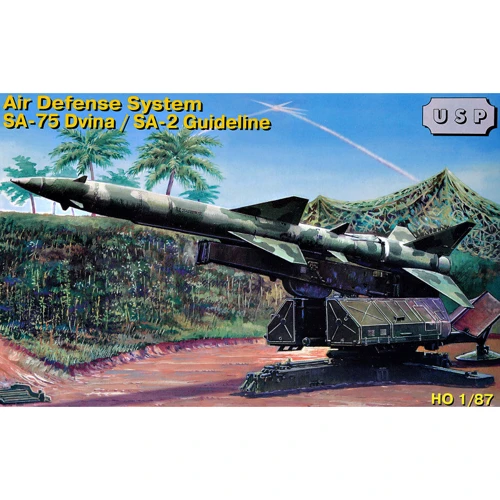 Модель ZZ Modell Советский зенитный ракетный комплекс SA-75 Двина / SA-2 Guideline (ZZ87011)
