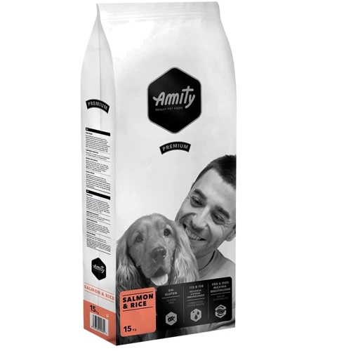Сухой корм Amity Salmon&Rice с лососем и рисом 3 кг (119 DOG SALM 3KG)