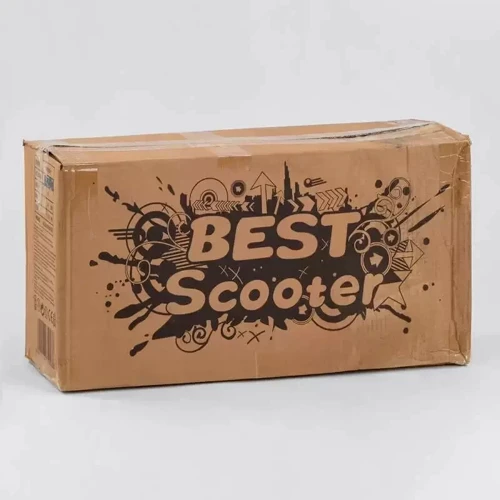 Самокат Best Scooter чорний (18496): Кількість коліс 3