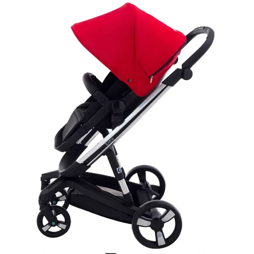 Универсальная коляска 2 в 1 Ibebe i-stop Chrome red (623916): Тип коляски универсальная коляска (2-в-1)