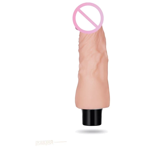 Реалистичный вибратор LoveToy Real Softee Vibrator Flesh 7"