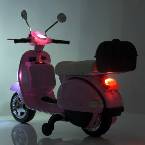 Детский электромотоцикл скутер Bambi Racer VESPA синий (M 4939EL-4): Максимальная скорость, км/ч 6