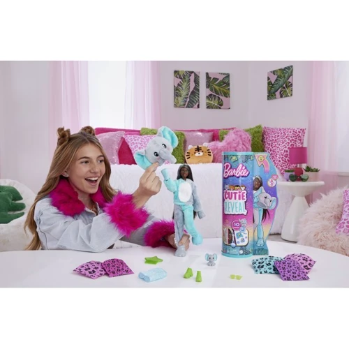 Лялька Barbie Cutie Reveal Друзі із джунглів Reveal Слоник (HKP98) фото 4