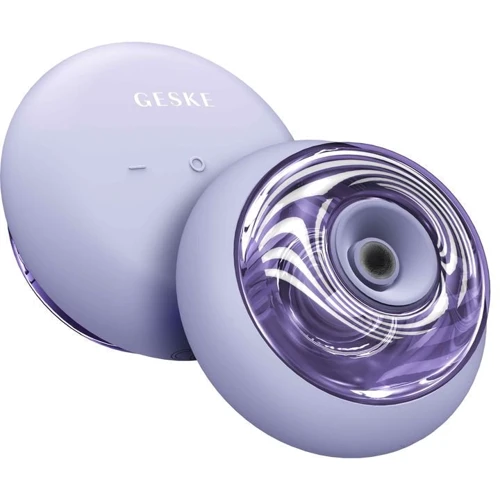 Массажер Звуковой массажер для лица и тела GESKE Sonic Cool & Warm Face and Body Massager 9 в 1 Purple (GK000699PL01)