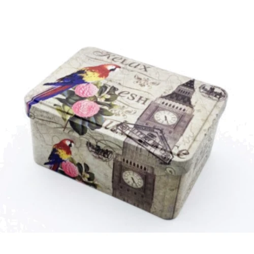 Банка для чая и кофе Olens Протеже Попугай 11х7.5х6 см (7285-18-3)