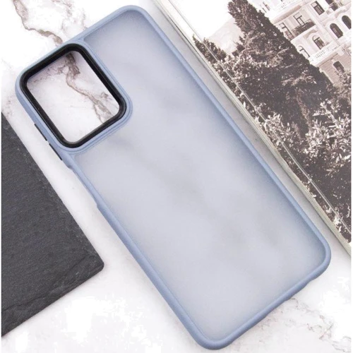 Чохол для телефона Epik TPU+PC Lyon Frosted Case Sierra Blue для Motorola Moto E13: Матеріал PC + TPU