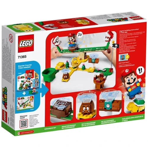 Конструктор LEGO Super Mario Мощная атака Растения-пираньи дополнительный набор (71365): Рекомендуемый возраст от 7 до 12 лет
