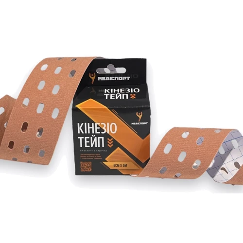 Кинезиотейп Medisport ПАНЧ PKT 5 см х 5 м: Тип Кинезиологические тейпы, пластыри