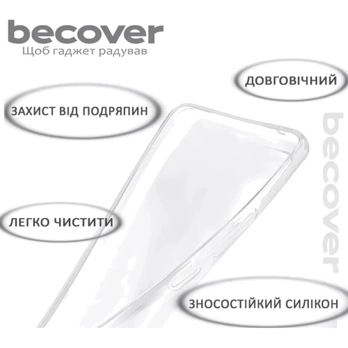 Чехол для телефонов BeCover TPU Case Transparancy for Samsung M356 Galaxy M35 5G (711537): Цвет прозрачный