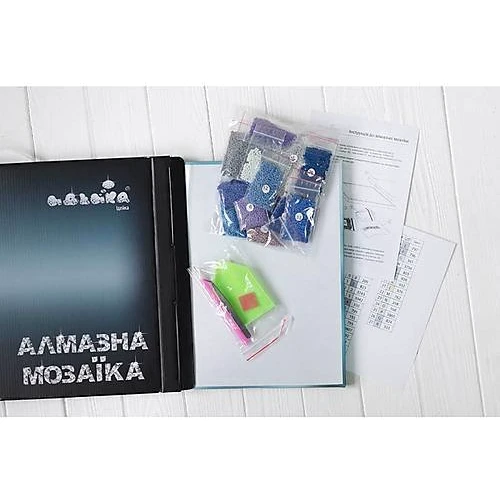Алмазная вышивка Идейка Дождевое время 30x40см (АМ 1001)