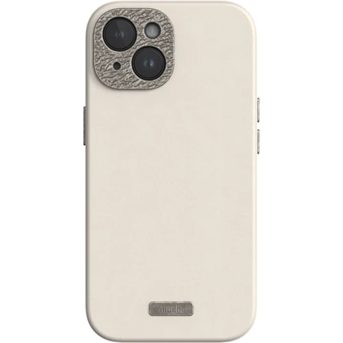 Чехол для iPhone Moshi Napa Slim Hardshell Case Eggnog White (99MO231109) for iPhone 15
