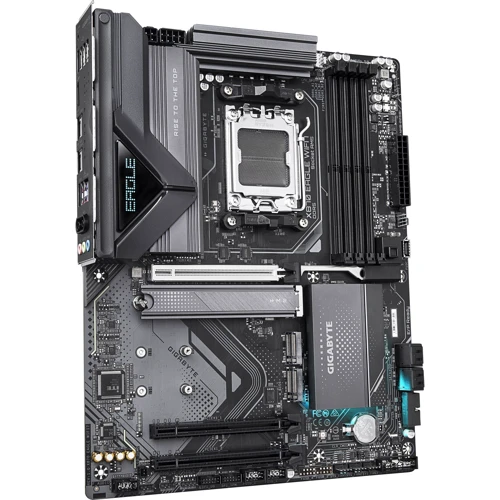 Gigabyte X870 EAGLE WIFI7: Оперативная память 4xDDR5 8000 МГц, до 256 ГБ