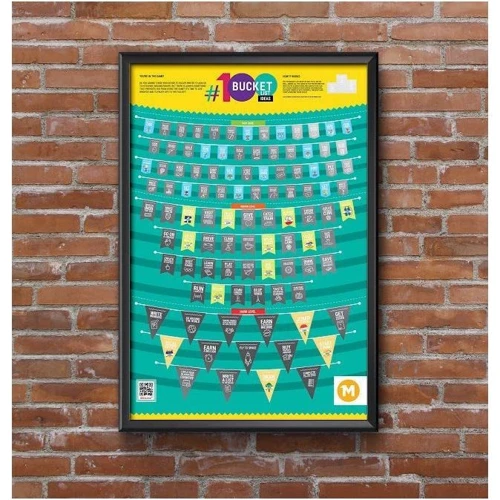 Скретч-постер 100 Дел Life Edition (Rus)