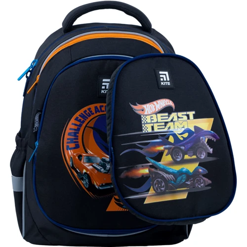 Рюкзак полукаркасный Kite Education Hot Wheels HW22-700M(2p) фото 16