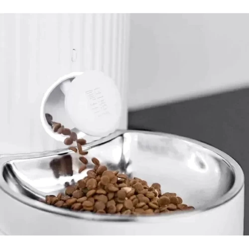 Годівниця для тварин Xiaomi Furrytail Smart Pet Feeder White (4L 13mm) (FT-P-WSQ-0101): Матеріал пластик