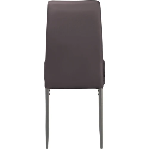 Стілець GT K-2010 Dark Brown: Матеріал каркаса штучна шкіра, метал