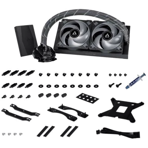 Кулер Arctic Liquid Freezer II 240 RGB with Controller (ACFRE00099A): Кількість вентиляторів, шт 2