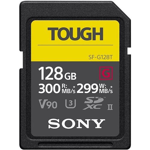 Карта памяти Sony 128GB SDXC C10 UHS-II U3 V90 (SFG1TG): Тип карты MicroSDXC