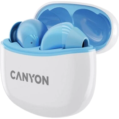 Наушники Canyon TWS-5 Blue (CNS-TWS5BL): Тип крепления без креплений