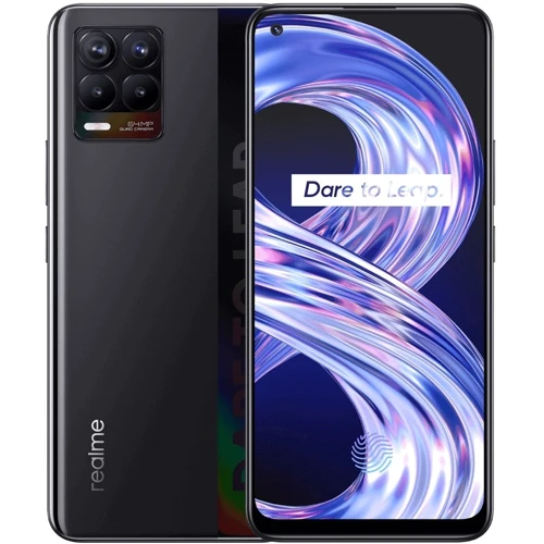 Смартфон Realme 8 6/128 GB Cyber Black Approved Вітринний зразок