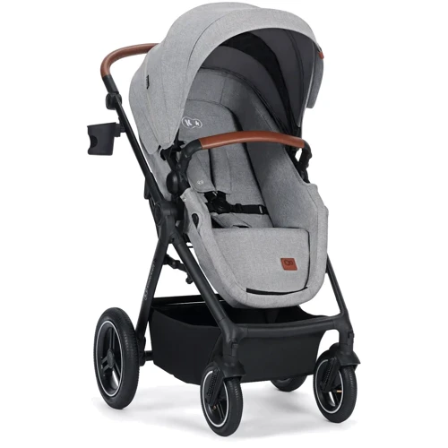 Универсальная коляска 3 в 1 Kinderkraft B-Tour Silver Gray (KSBTOU00LGR3000) фото 12