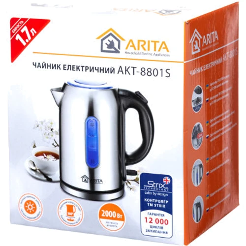 Электрочайник Arita AKT-8801S фото 8