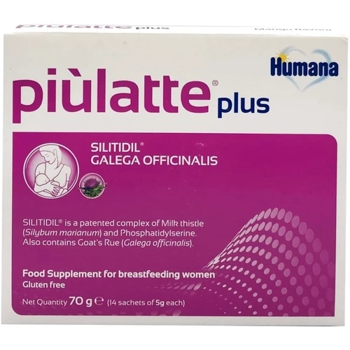 Диетическая добавка Humana Piulatte Plus 70 г x 14