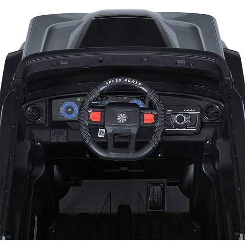 Дитячий електромобіль Bambi Racer Позашляховик сірий (M 5912EBLR-11)