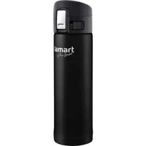 Термос Lamart LT4045 (0.42л) с замком, черный матовый