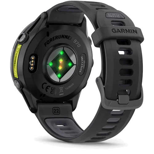 Смарт-часы Garmin Forerunner 970 Carbon Grey DLC Titanium with Black Case and Black/Translucent Whitestone Band (010-02969-10): Стандарт защиты 5 ATM