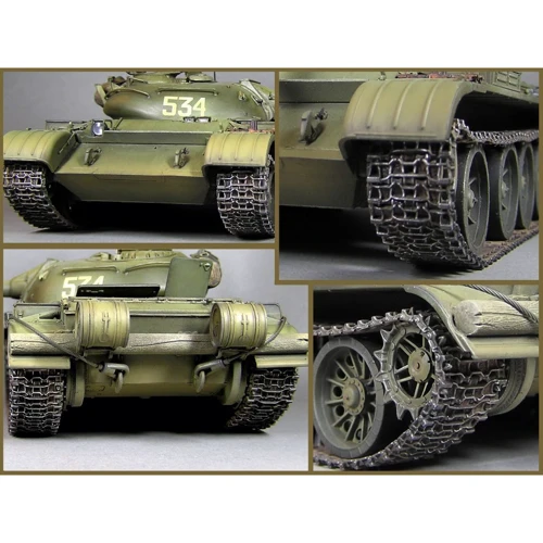 Збірна модель MiniArt гусенечном ланцюга сімейства T-54, ранніх випусків 1:35 (MA37046): Масштаб 1:35