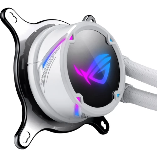 Кулер ASUS ROG-STRIX-LC-240-RGB-WE: Регулювання оборотів широтно-імпульсна модуляція (PWM)