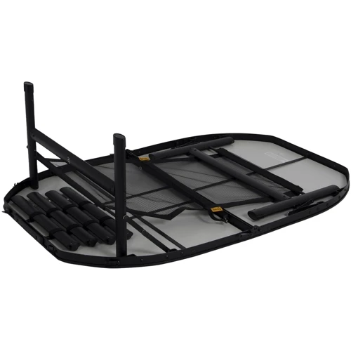 Стол Bo-Camp Northgate Oval 120x80 cm Black/Grey (DAS302568): Высота, см 70