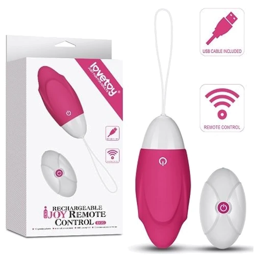 Виброяйцо LoveToy IJOY Rechargeable Remote Control Egg Pink