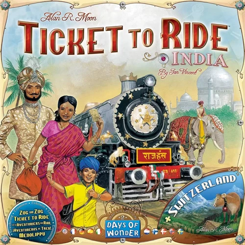 Настольная игра Days of Wonder Ticket to Ride - Map Collection 2: India EN НА АНГЛИЙСКОМ ЯЗЫКЕ: Вид стратегические