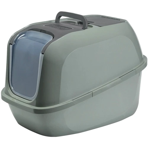 Туалет закритий для кішок Moderna Mega Deluxe 65.8х48.6х45.8 см оливковий (BK62373)