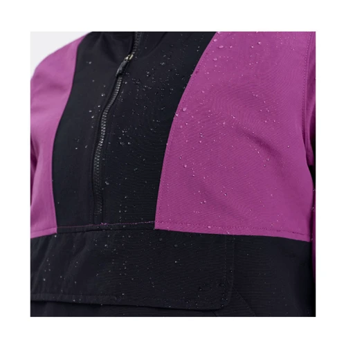 Анорак Saucony Track Anorak 800388-BK 42 (S) черный с капюшоном: Размер 42