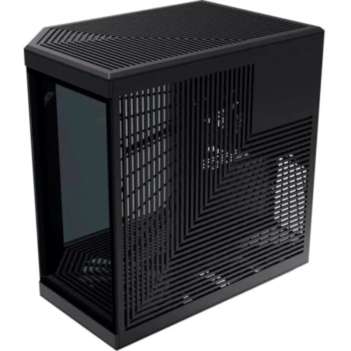 Корпус HYTE Y70 Touch Black (CS-HYTE-Y70-B-L): Материал передней панели закаленное стекло
