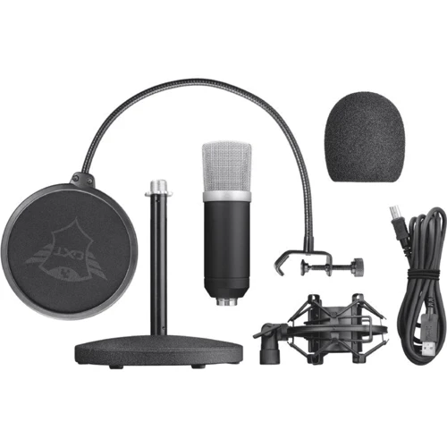 Мікрофон Trust GXT 252 Emita Streaming USB (21753): Вихідний штекер USB