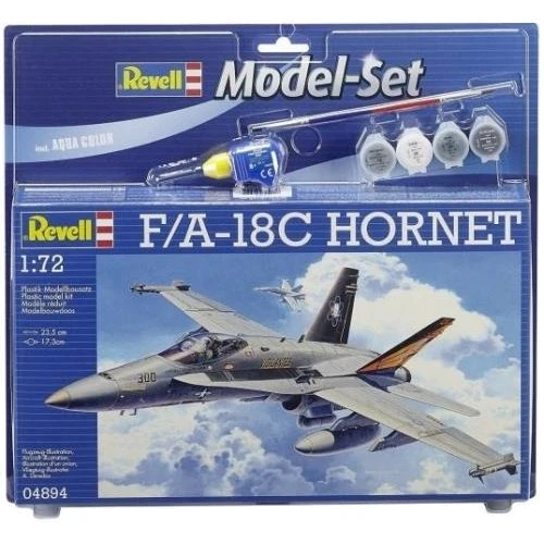Подарочный набор Revell Самолет F/A-18C Hornet 1:72 (64894)