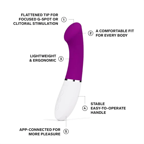 Вибратор точки G Lelo Gigi 3 Deep Rose