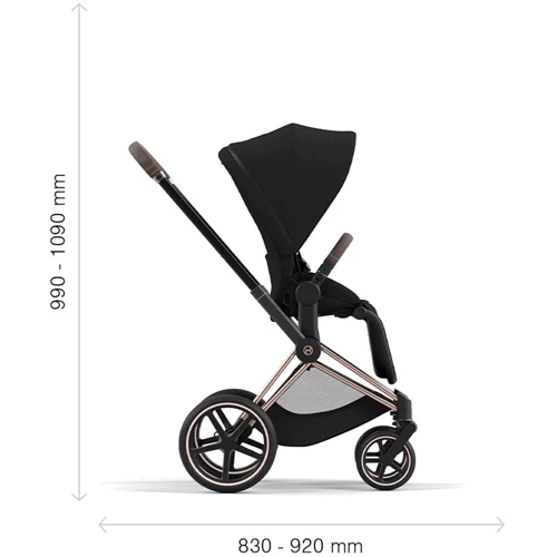 Шасси Cybex Priam 4.0 + каркас LS RBA Chrome Brown фото 2