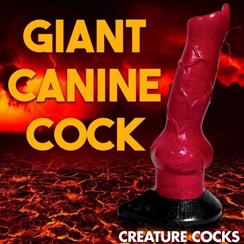 Фантазійний фалоімітатор Пекельна Гонча Creature Cocks Hell-Hound Canine Silicone Dildo