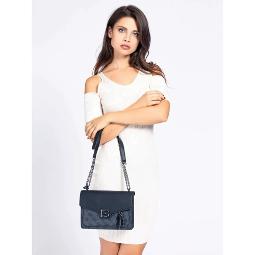 Жіноча сумка-сетчел Guess Valy Convertible Xbody Flap темно-сіра (HWSM7873210-COA): Тип Сумки