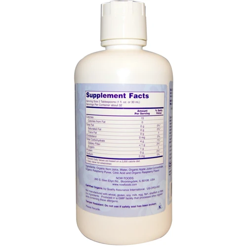 NOW Foods Noni 946 ml (Сік Ноні): Форма випуску рідина