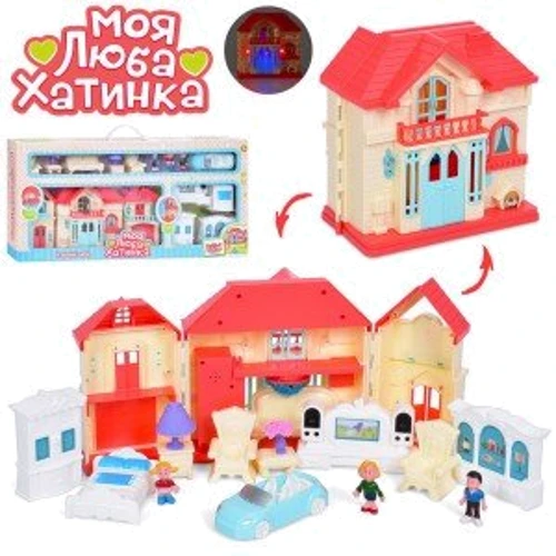 Кукольный домик LimoToy WD-933E 38х19 см